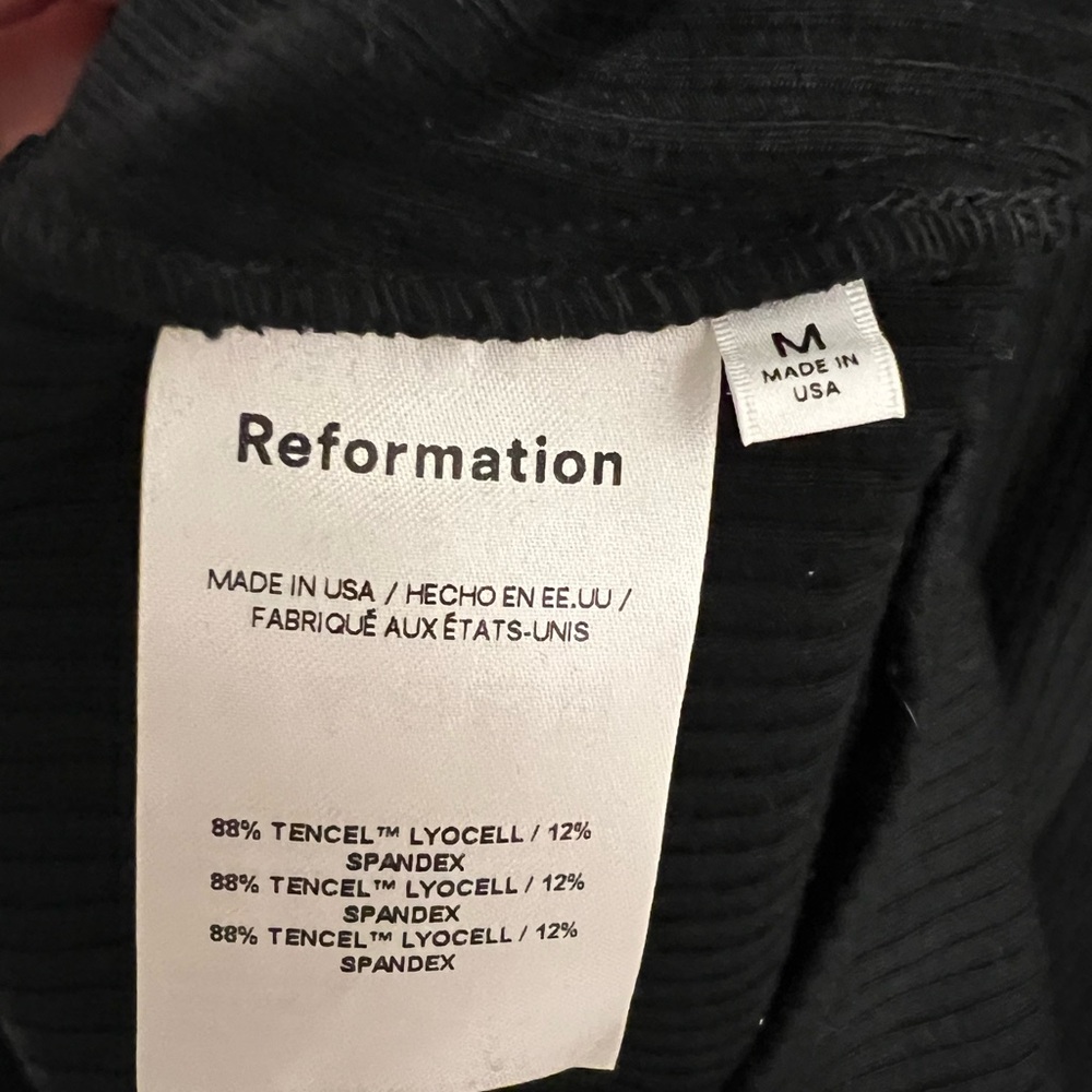 Reformation Ribbed Mini Dress - Picture 5 of 6